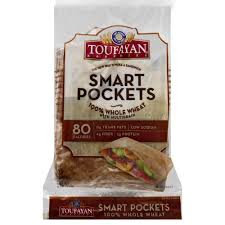 Toufayan Smart Pockets- Whole Wheat